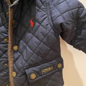 Ralph Lauren Quilted Coat (almost new!)